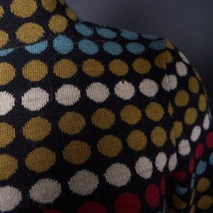 Vintage Jocomomola Mock Neck Sweater